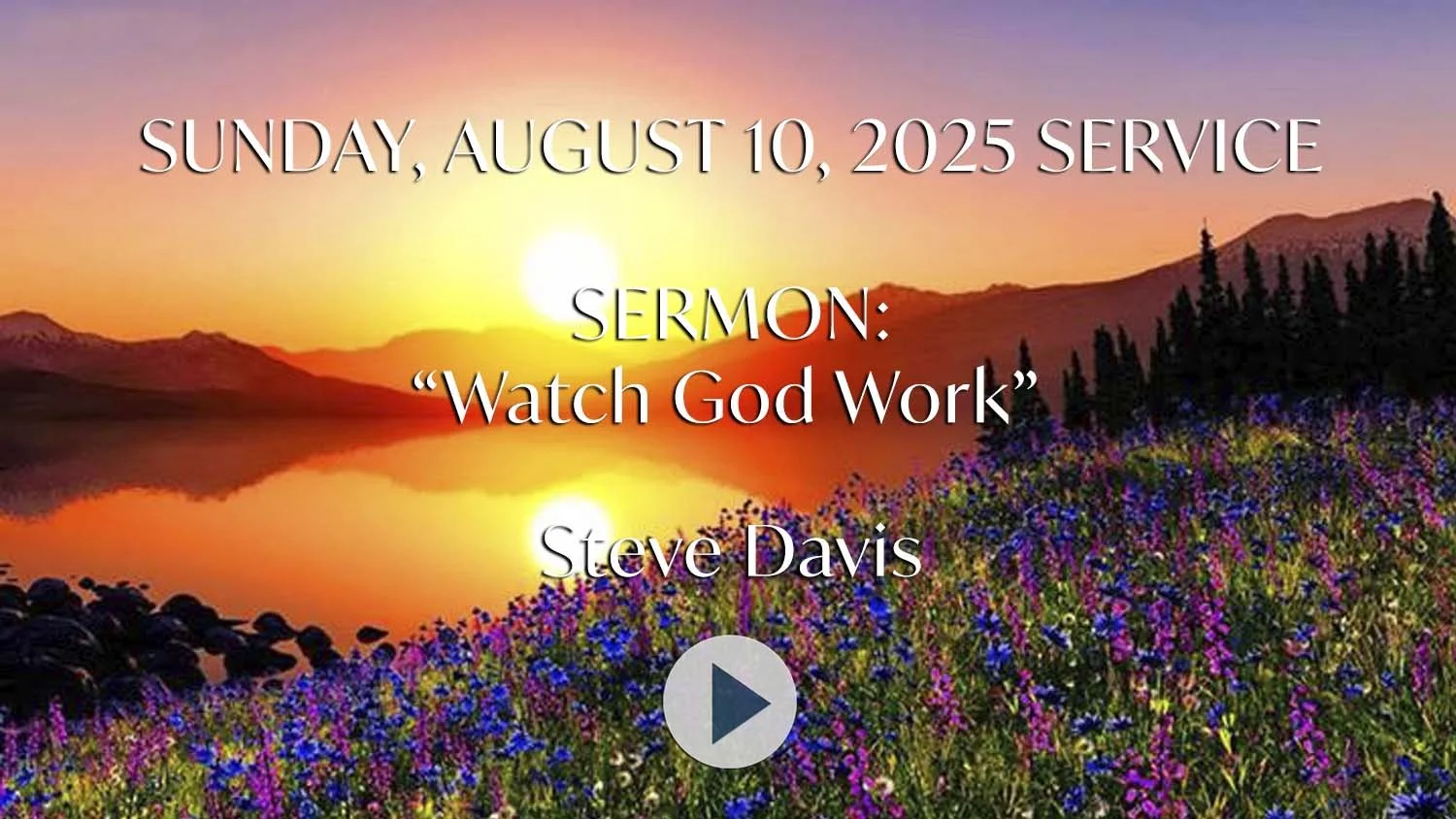 Sunday, August 10, 2025