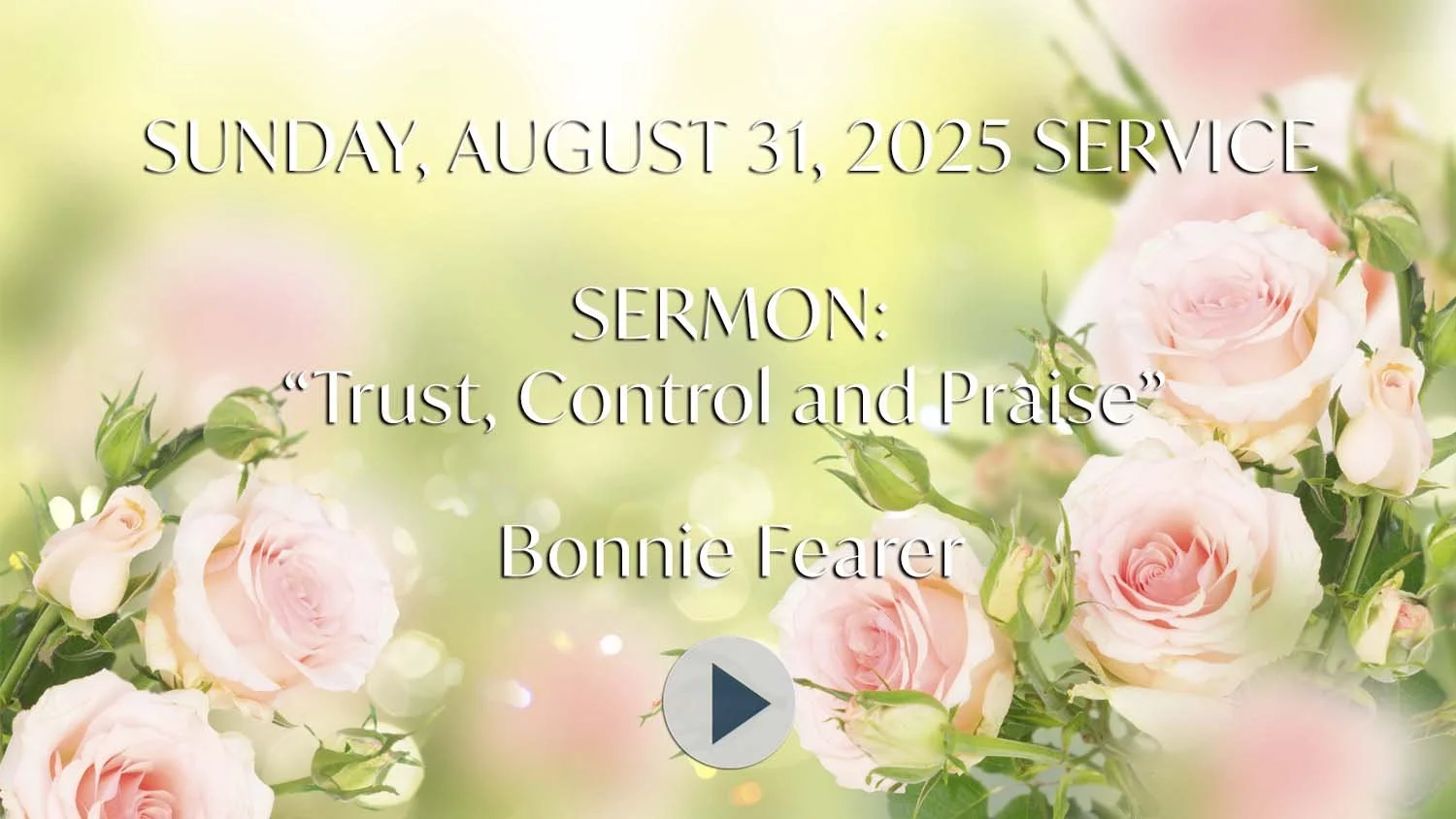 Sunday, August 31, 2025