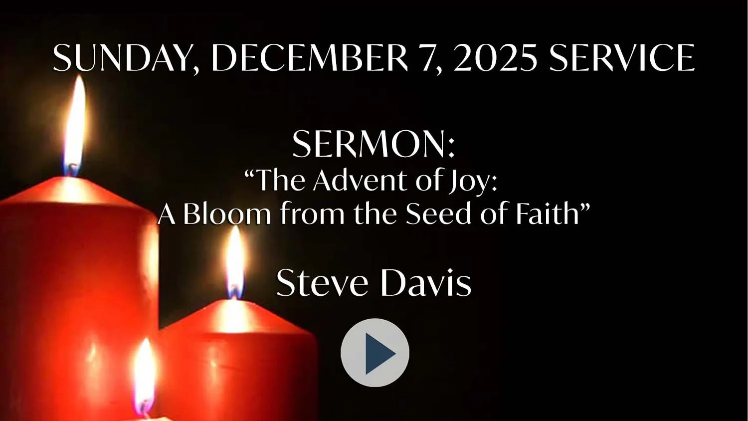 Sunday, December 7, 2025