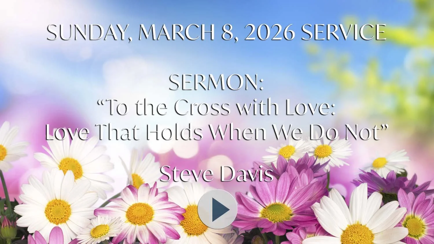 Sunday, March 8, 2026