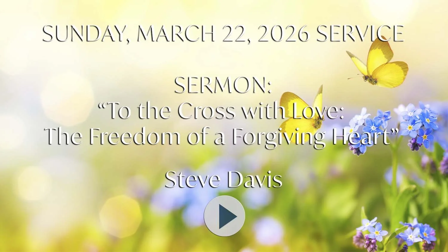 Sunday, March 22, 2026