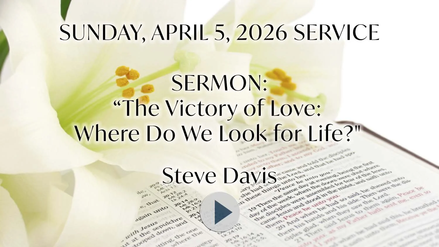 Sunday, April 5, 2026