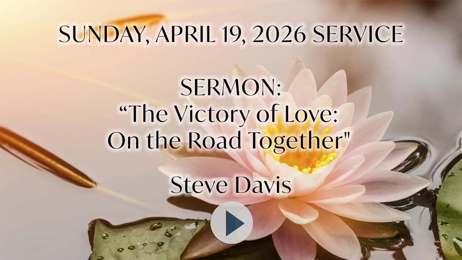 Sunday, April 19, 2026