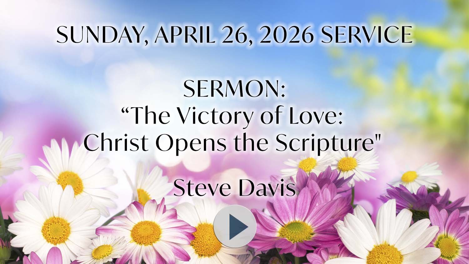 Sunday, April 26, 2026