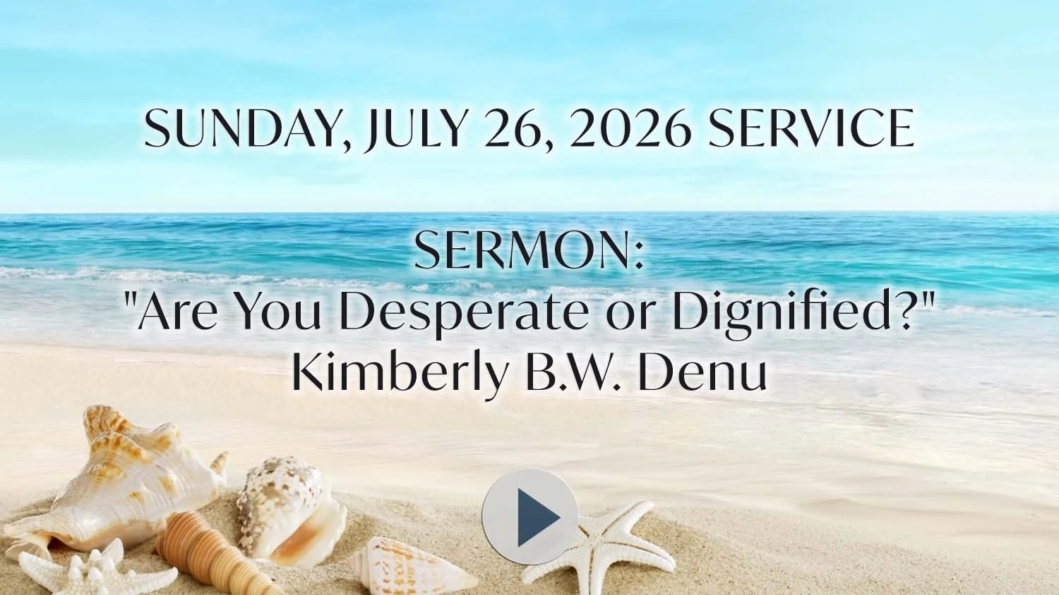 Sunday, July 26, 2026