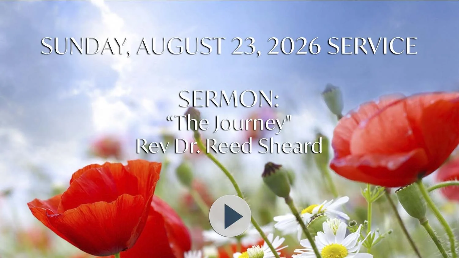 Sunday, August 23, 2026