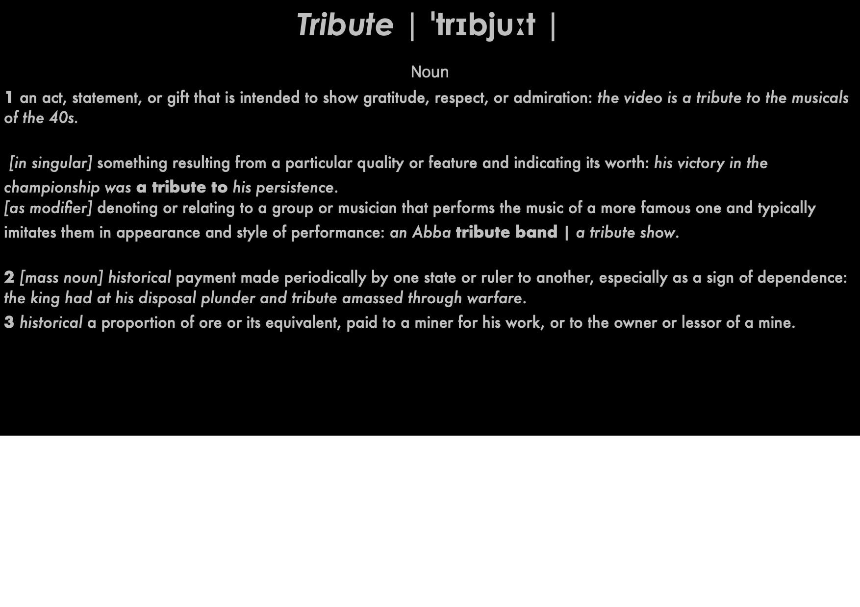 tribute definition.png