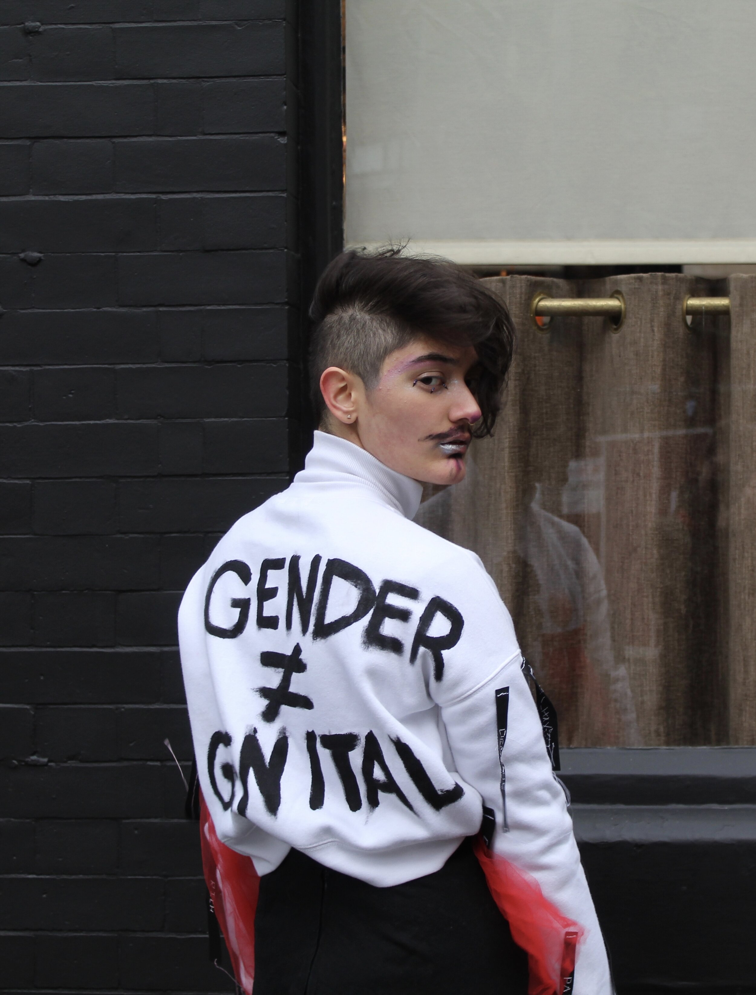 'Gender not equal to Genital', Dimante Dick in Chelsea shot by Jakøb Pegler