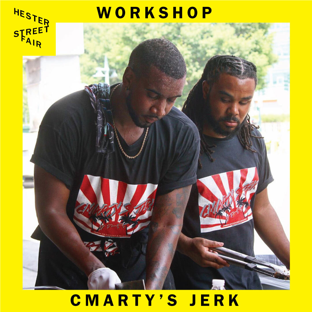 Workshop: Cmarty’s Jerk - Dinner w/ Cmarty’s Jerk