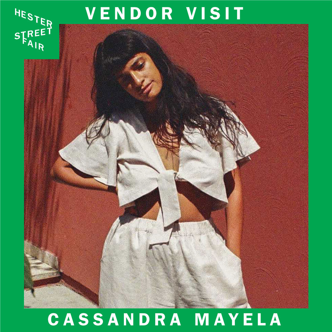 Vendor Visit: Cassandra Mayela