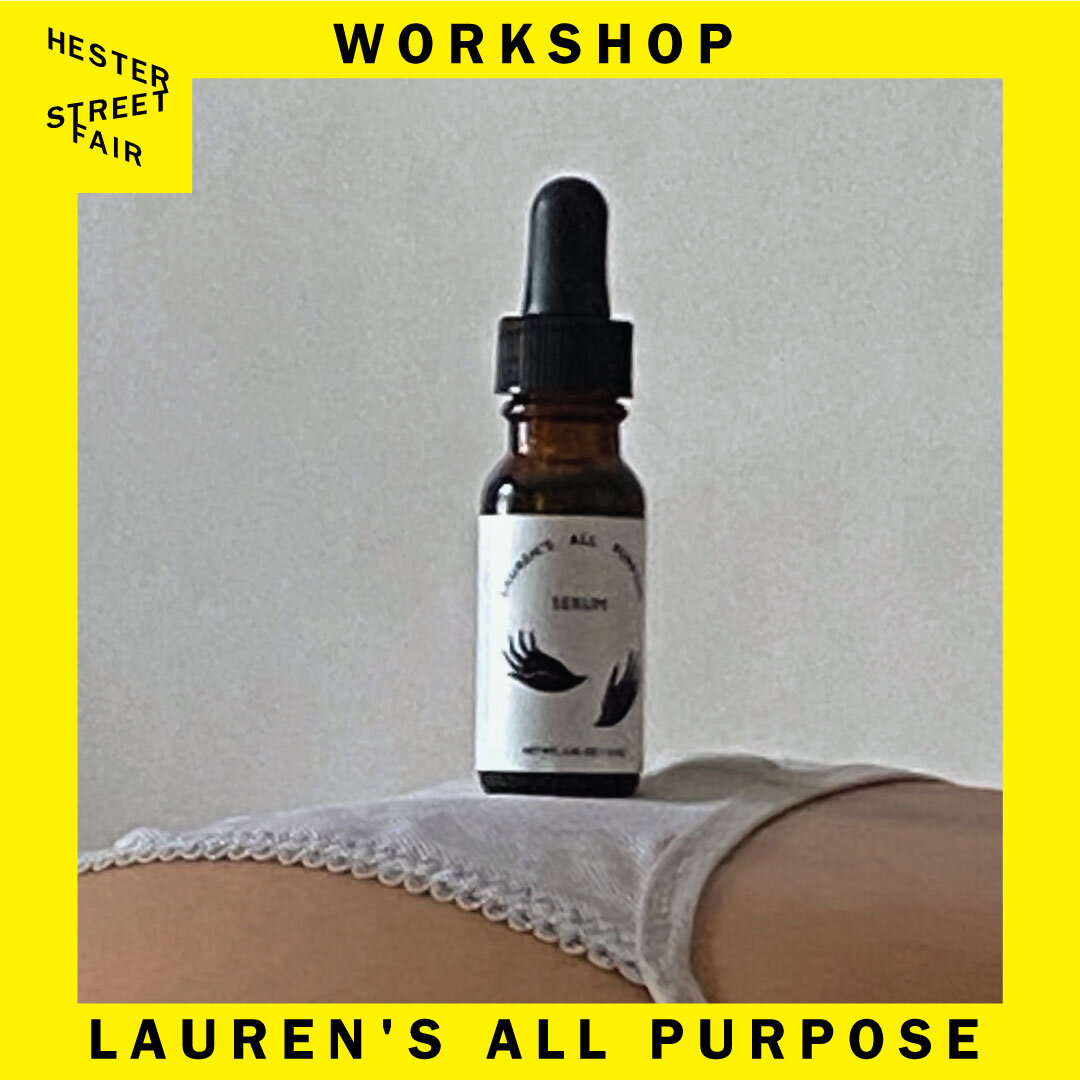 Workshop: All About Face Oils with Lauren's All Purpose