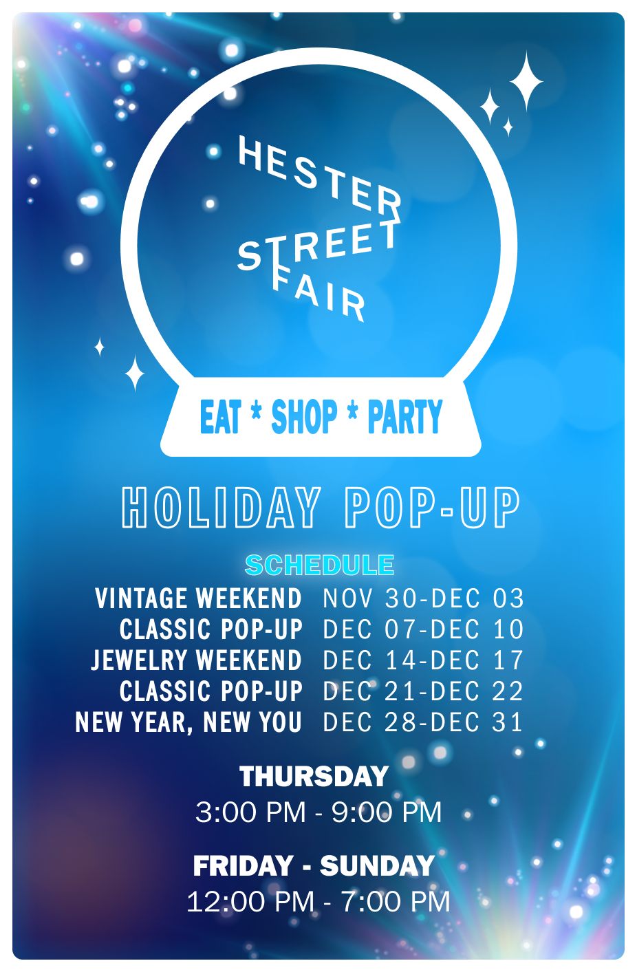 Hester Street Fair