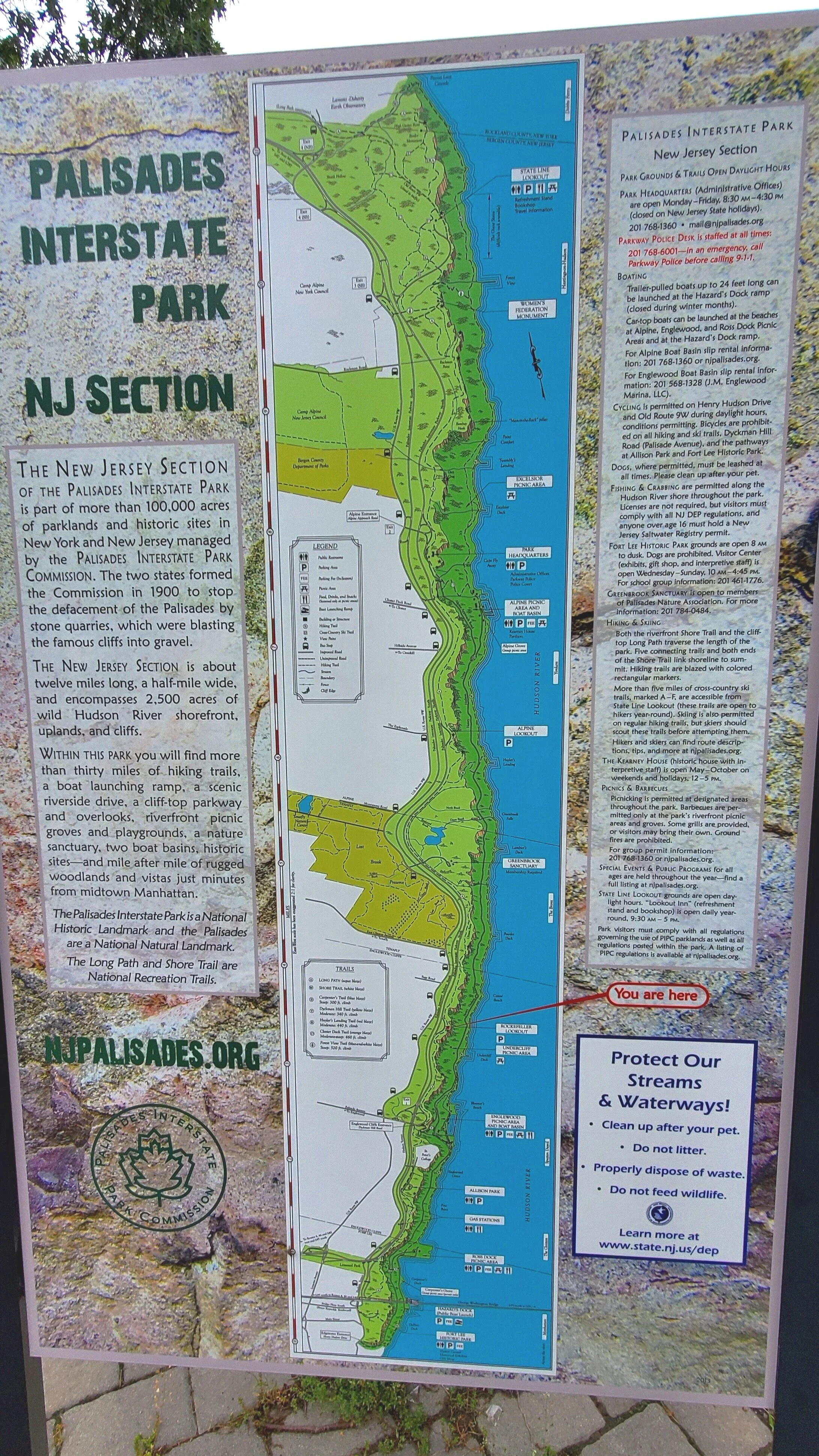 Visitando ROCKEFELLER LOOKOUT [ Serie Palisades Interstate Park ] Cap