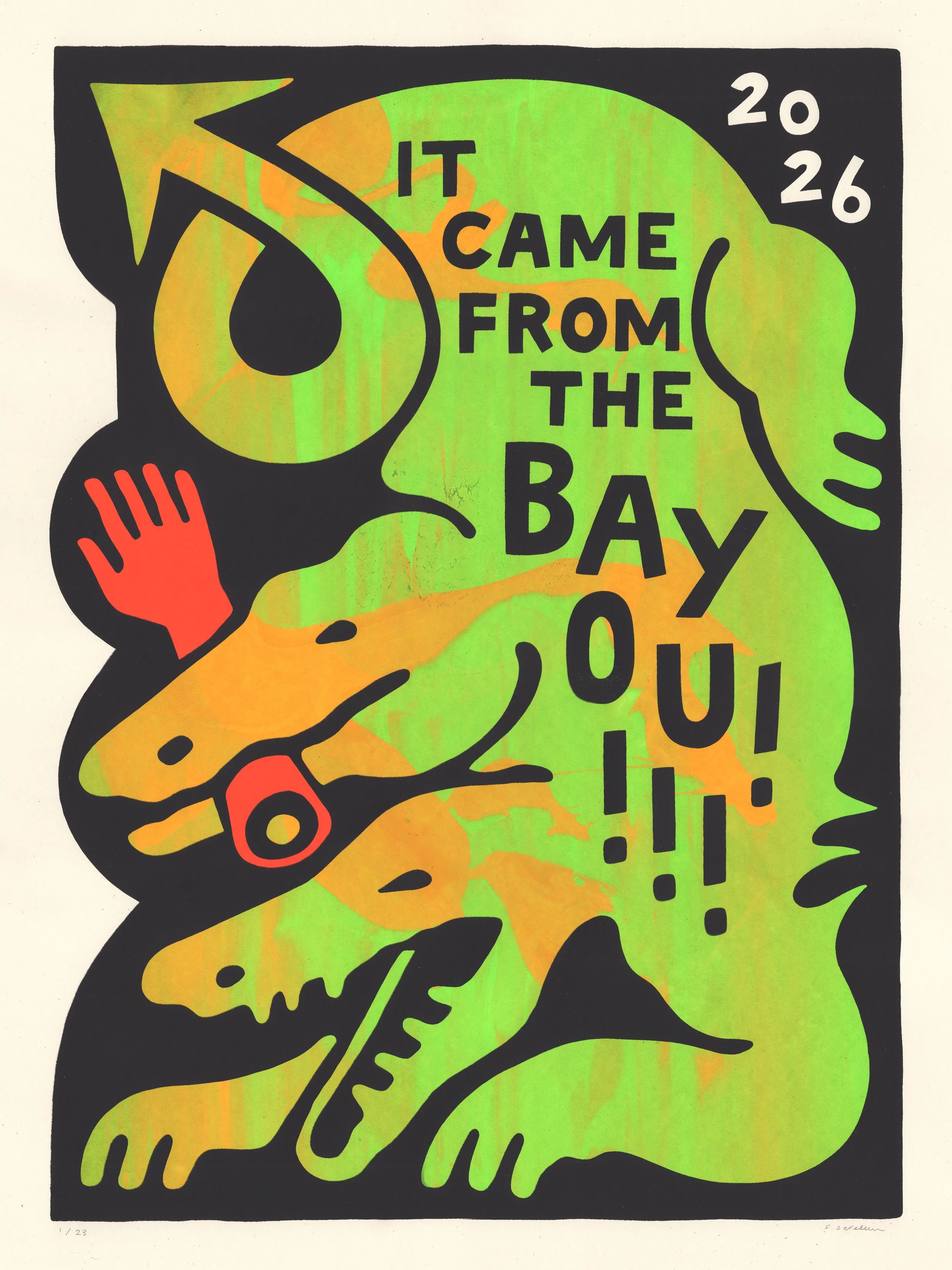 It Came From the Bayou 18x24 1.jpg