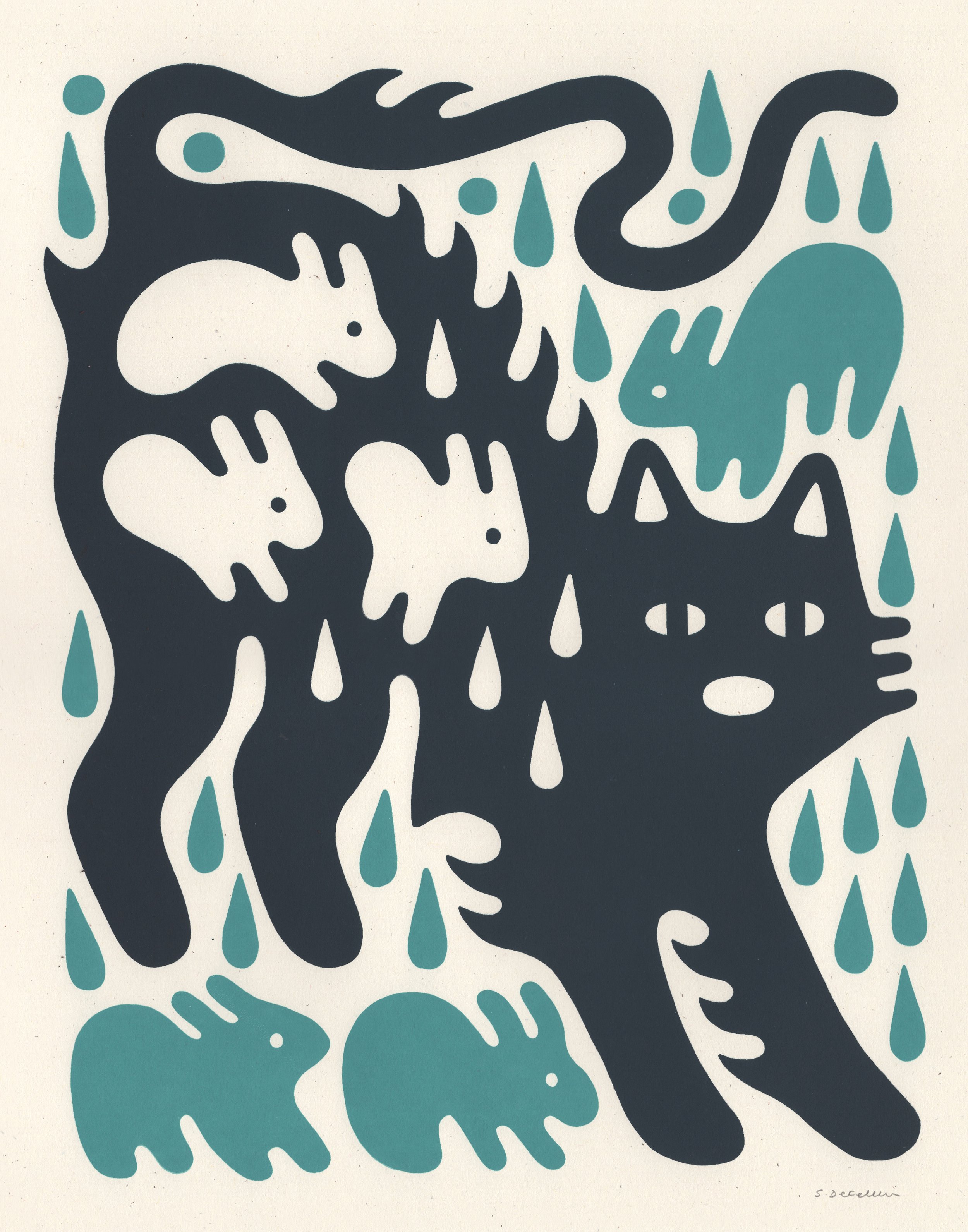 Dinner Cat Print 11x14 4.jpg