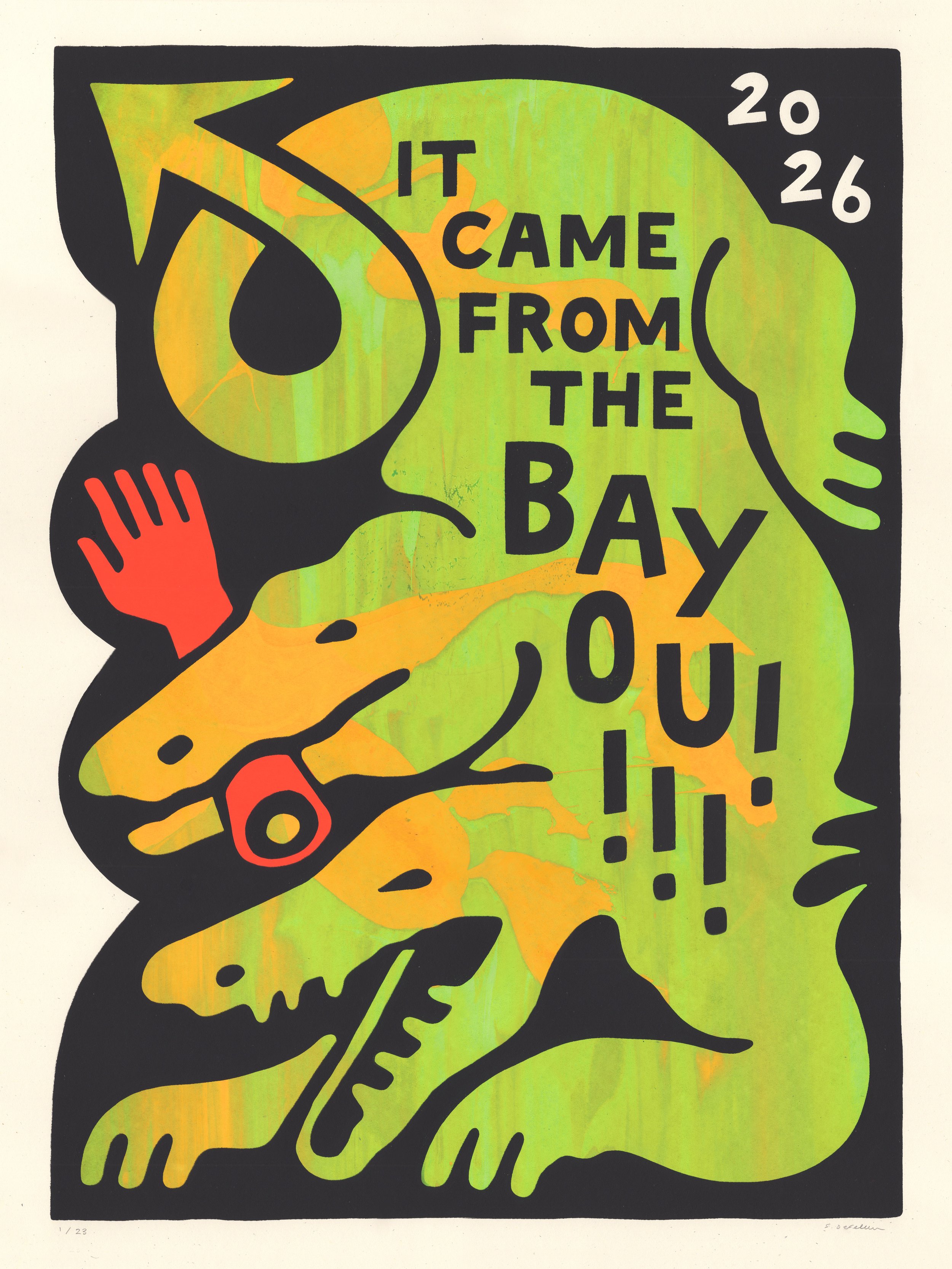 It Came From the Bayou 18x24 1.jpg