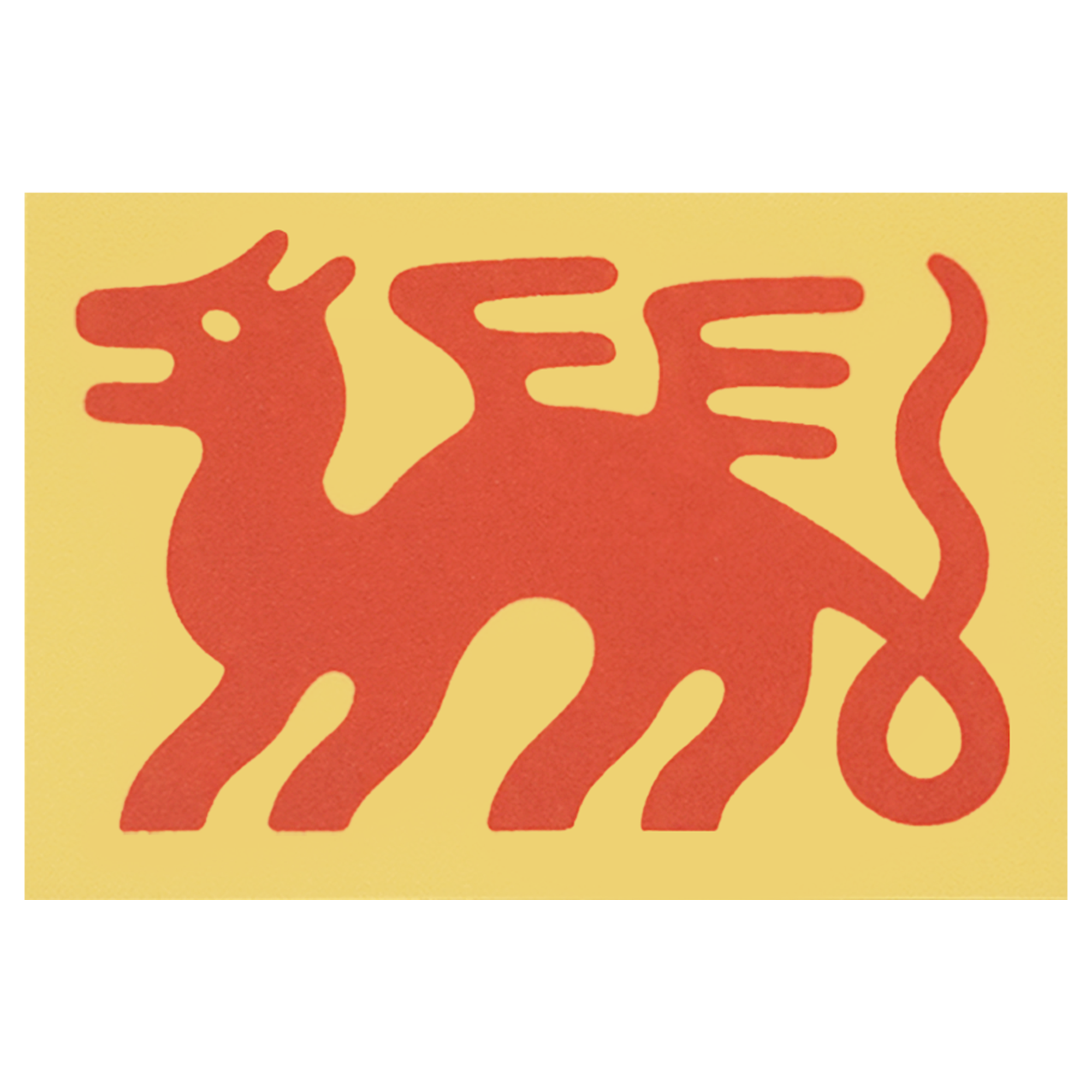 Dragon Sticker ★ Red