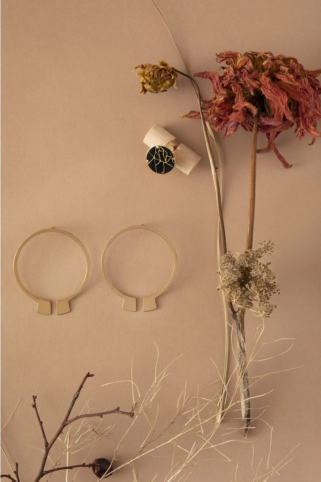 Créoles clous n.1 Shinjuku - Bague n.1 Nagoya