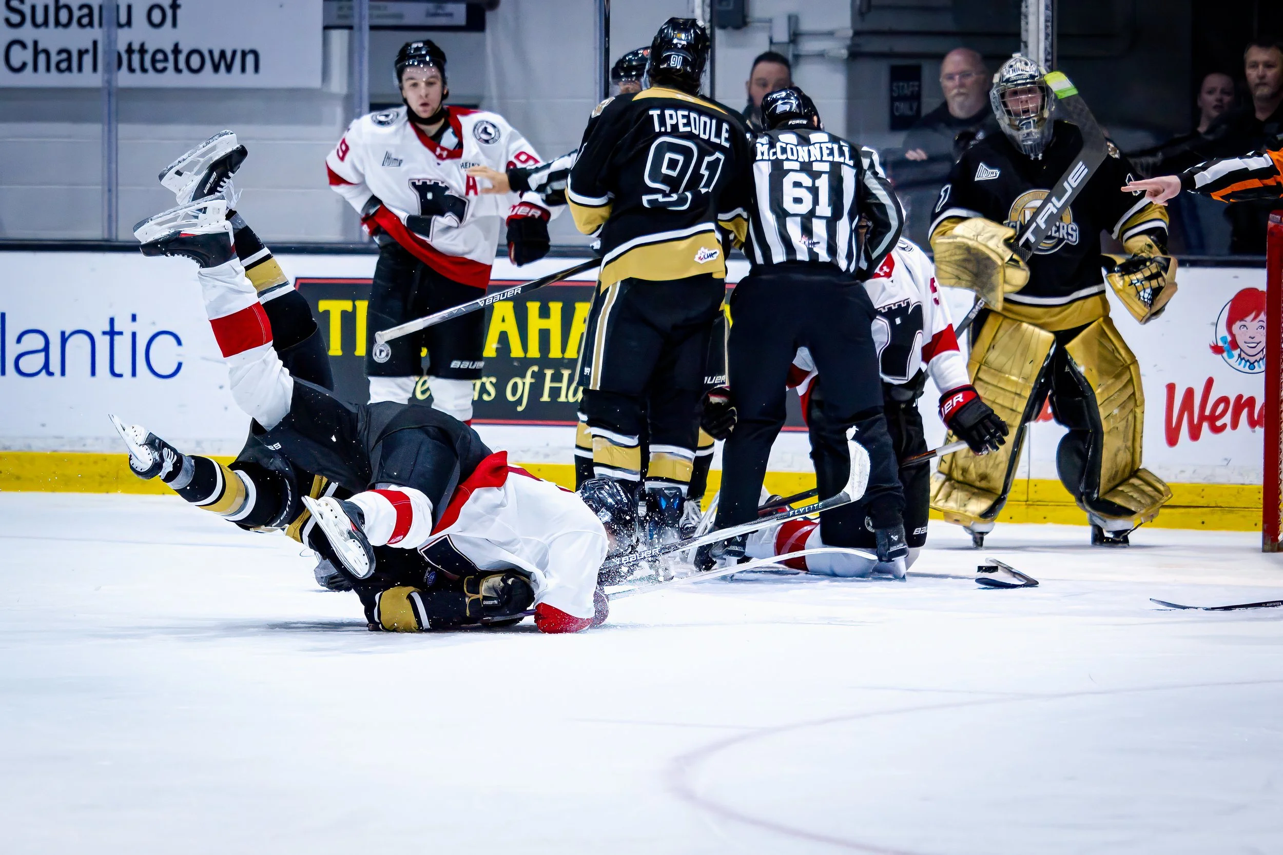 Charlottetown Islanders PEI Hockey QMJHL 2025/26 CHL Mike Bernard Photography Sport PEI Eastlink Centre Sport Photography