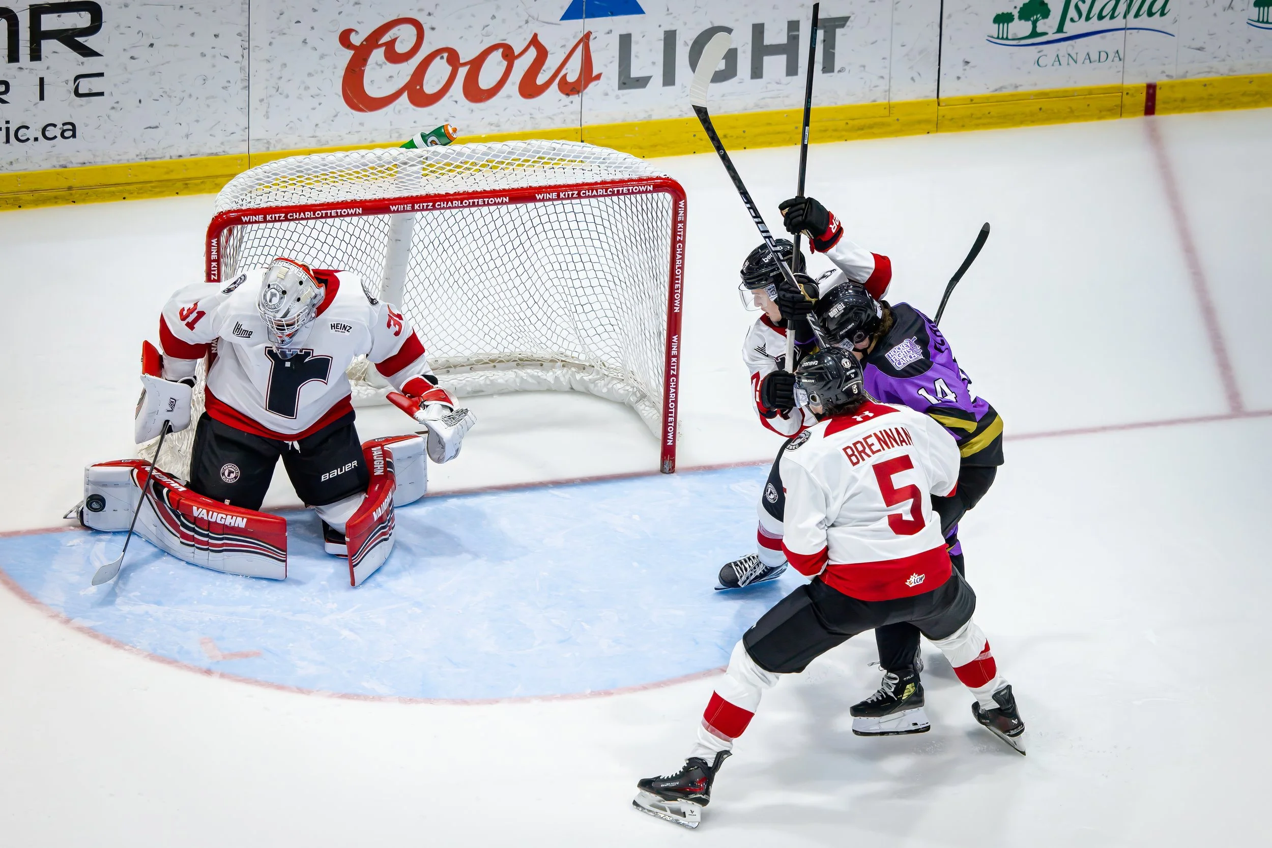 Charlottetown Islanders PEI Hockey QMJHL 2025/26 CHL Mike Bernard Photography Sport PEI Eastlink Centre Sport Photography