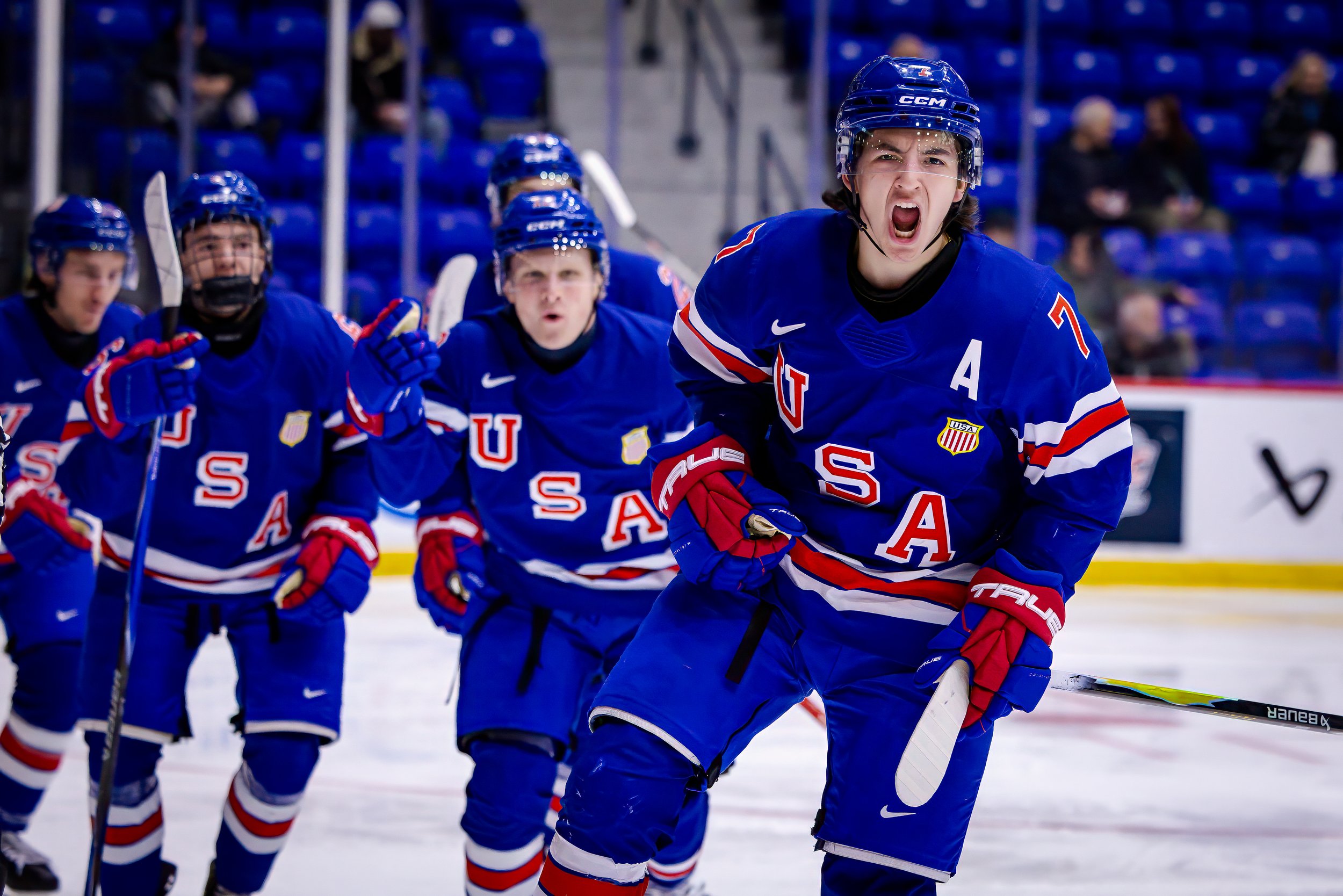 Hockey Canada USA Hockey World Junior A Challenge sports sports photography Mike Bernard Photography