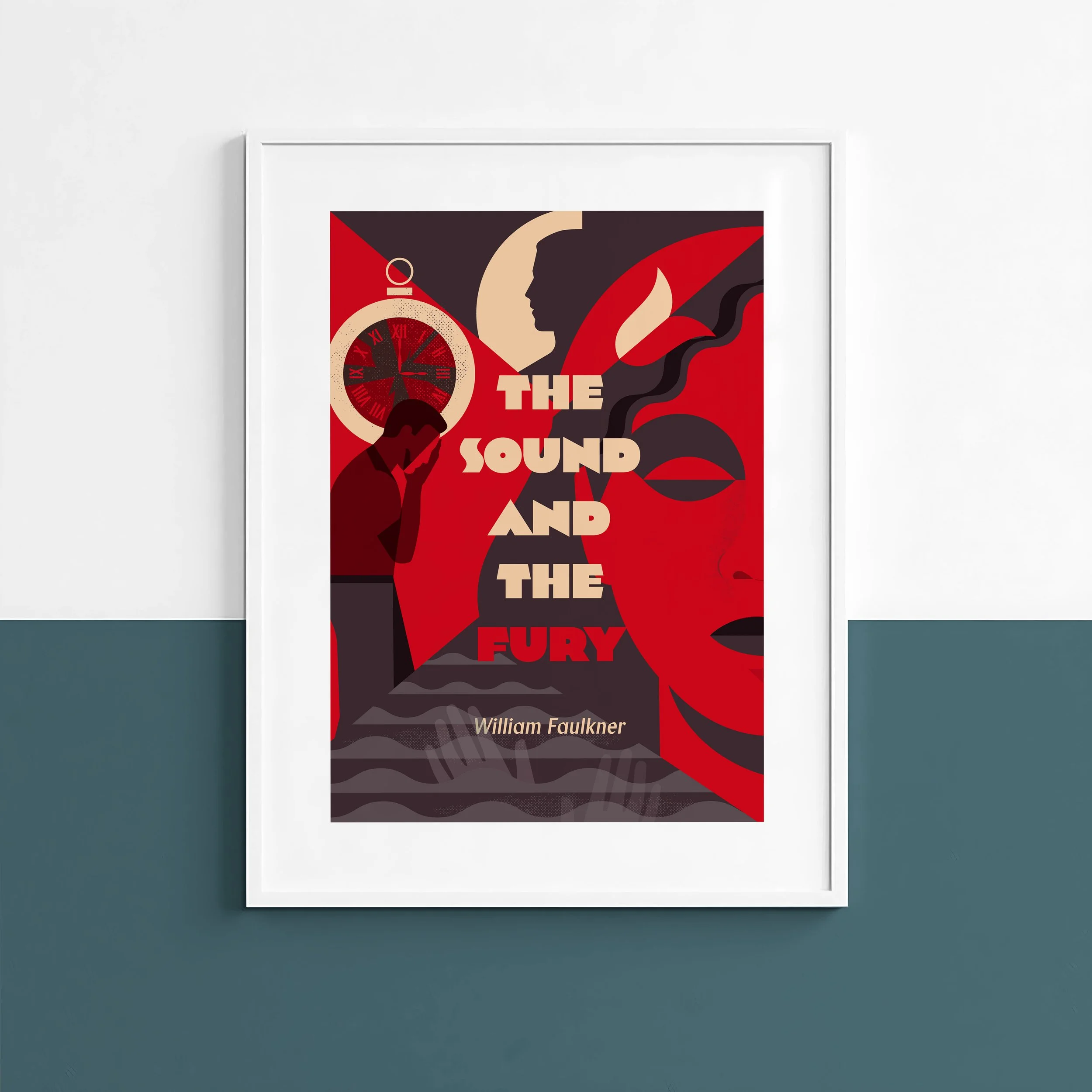 The Sound and The Fury Unframed Print