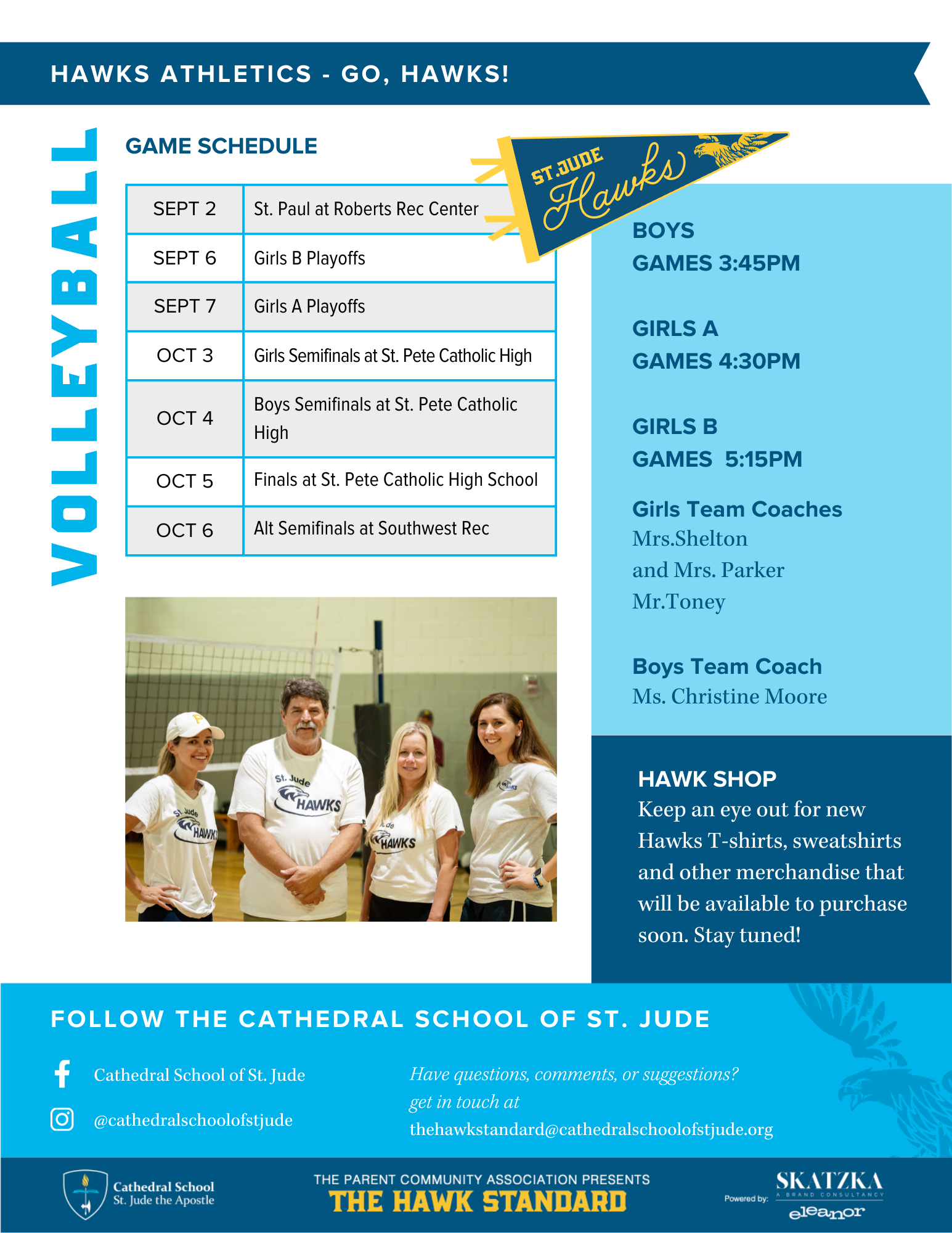 Cathedral School of St. Jude — Eleanor Design and Illustration