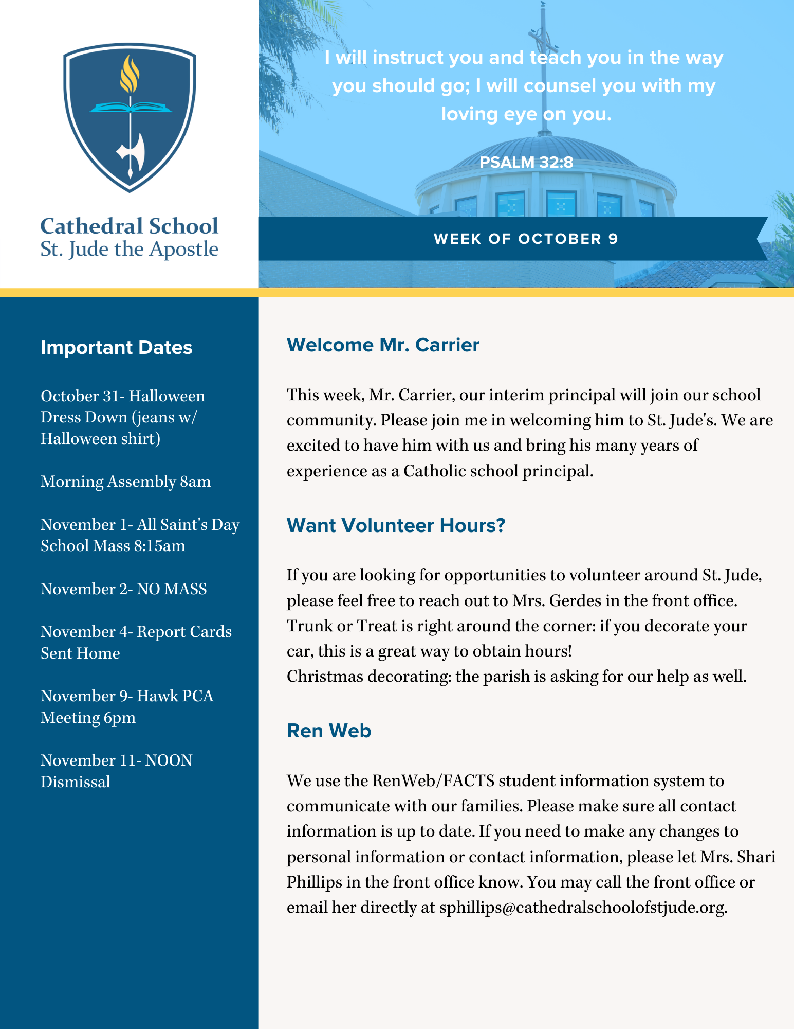 Cathedral School of St. Jude — Eleanor Design and Illustration