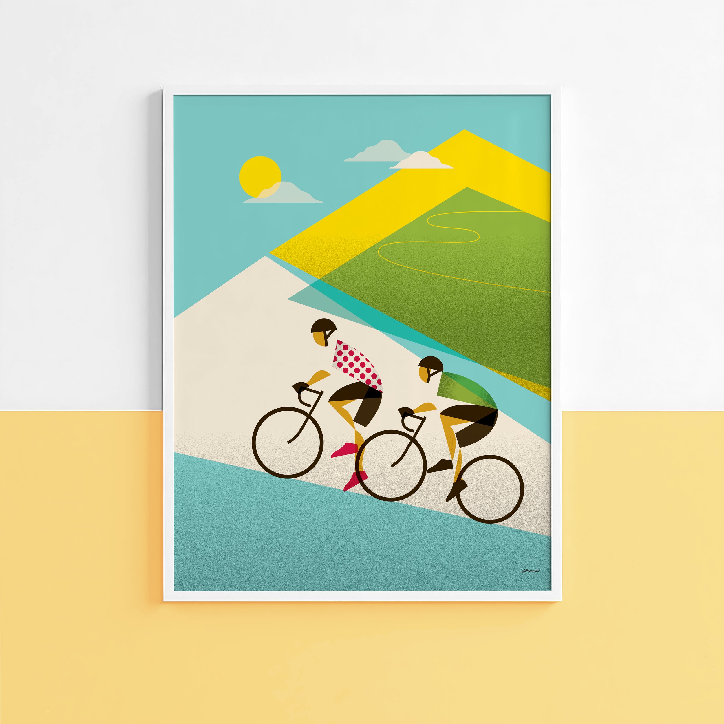 Le Tour: Alpe d'Huez Unframed Print