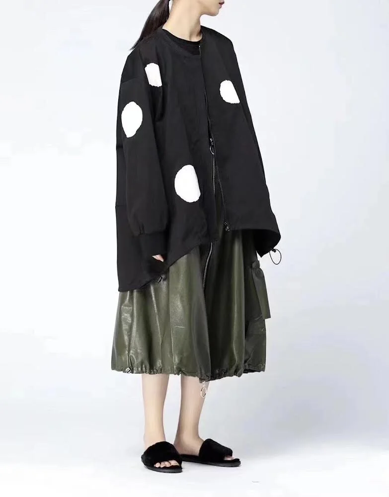 Oversized baseball jacket hot sale