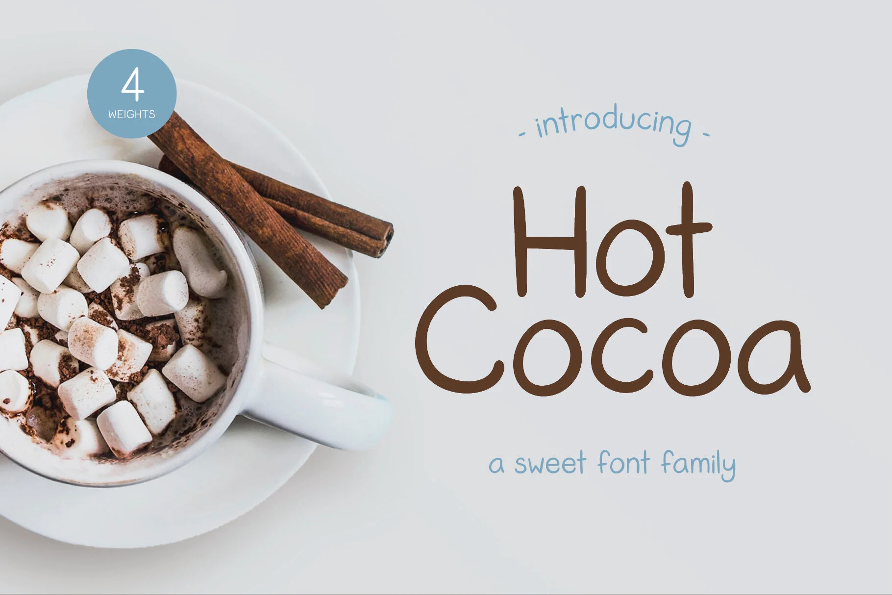 Hot Cocoa Handwritten Font Family