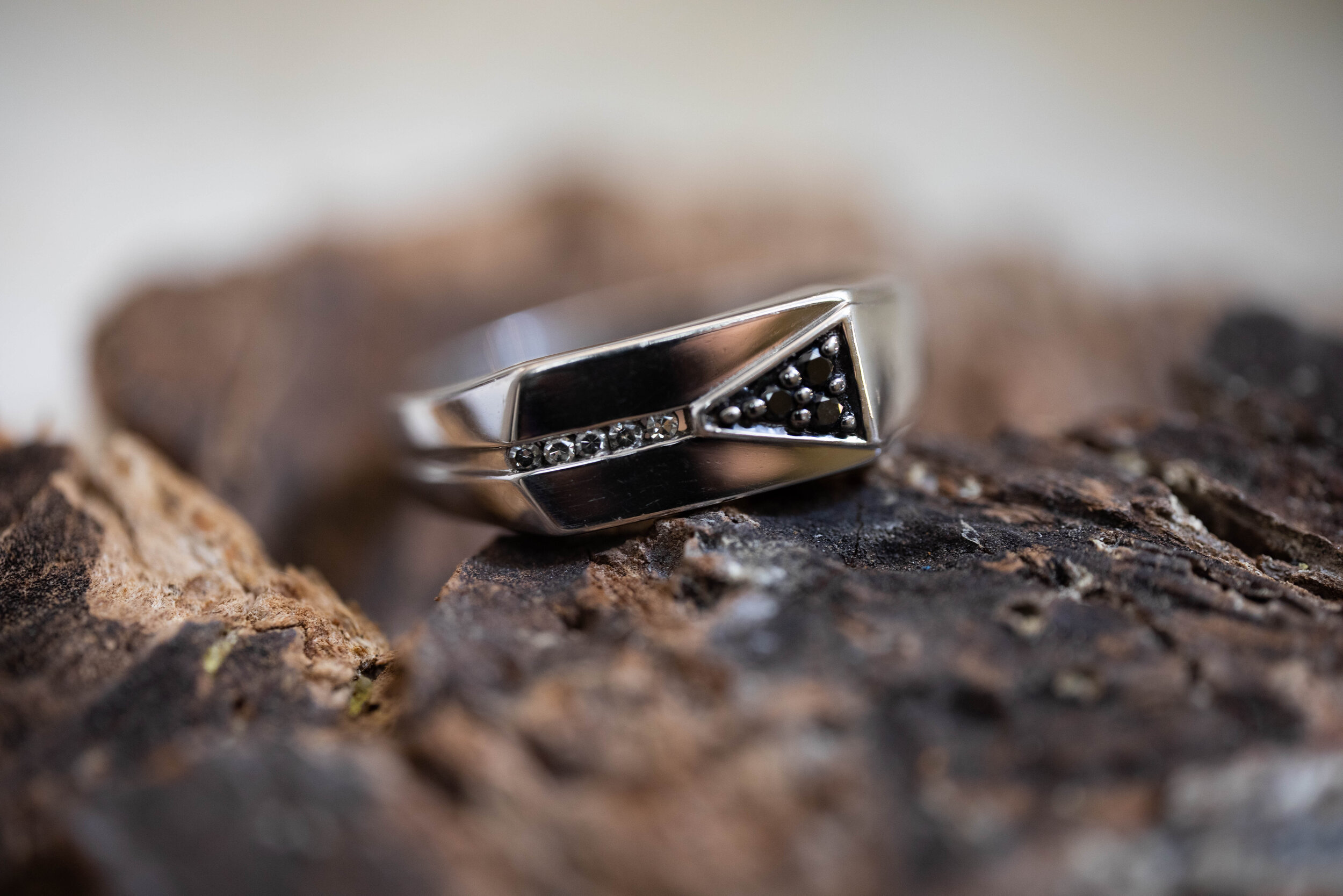 Black and White Diamond Men's Ring — Austen Jewellers | Okotoks | Jewellery  Store | Custom Engagement Rings