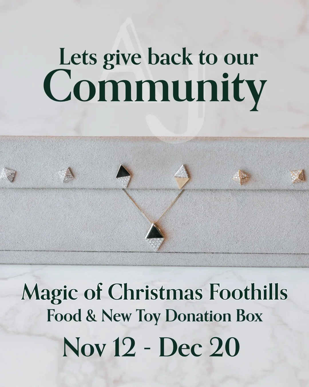 Deadline is coming!!! This holiday season, we&rsquo;re collecting new toys and non-perishable food items to support a local family and charity close to our hearts.⁠
⁠
🗓 Donations accepted November 12 &ndash; December 20⁠
⁠
Drop your donation in-stor