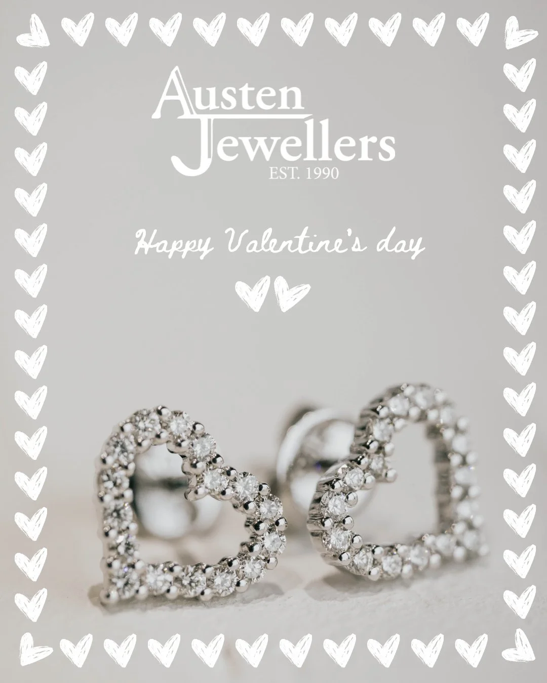 Happy Valentine&rsquo;s Day 💘⁠
For decades, we&rsquo;ve been honoured to help celebrate love &mdash; engagements, anniversaries, milestones, and the &ldquo;just because&rdquo; moments.⁠
Thank you for letting Austen Jewellers be part of your stories,