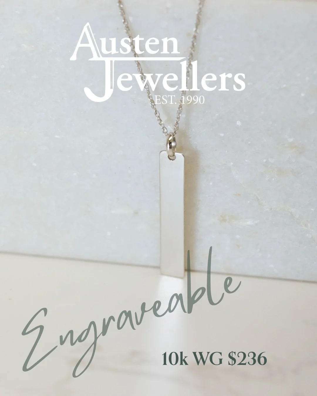 Engraving is a beautiful way to make a piece truly personal &mdash; but it&rsquo;s important to know that not all jewellery is engraveable.⁠
⁠
The ability to engrave depends on the design, metal type, and available surface area. Some styles, finishes