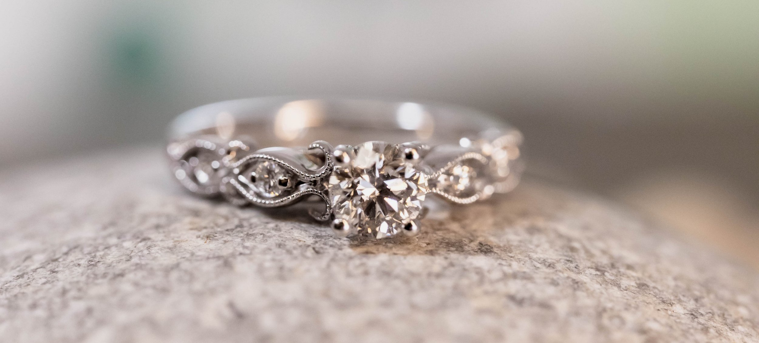 Minimalist 925 Silver Engagement Ring – VerveJewels
