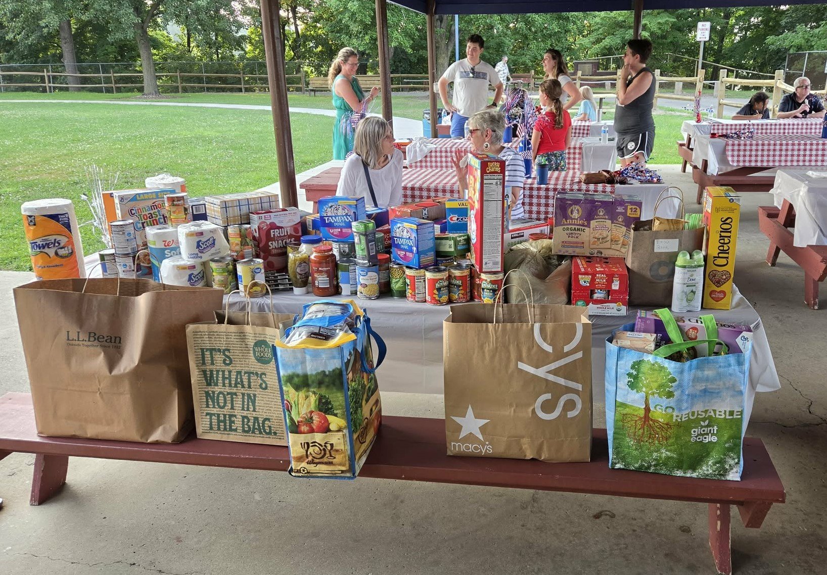 W Hills Food Pantry collection, Ice Cream Social 2026