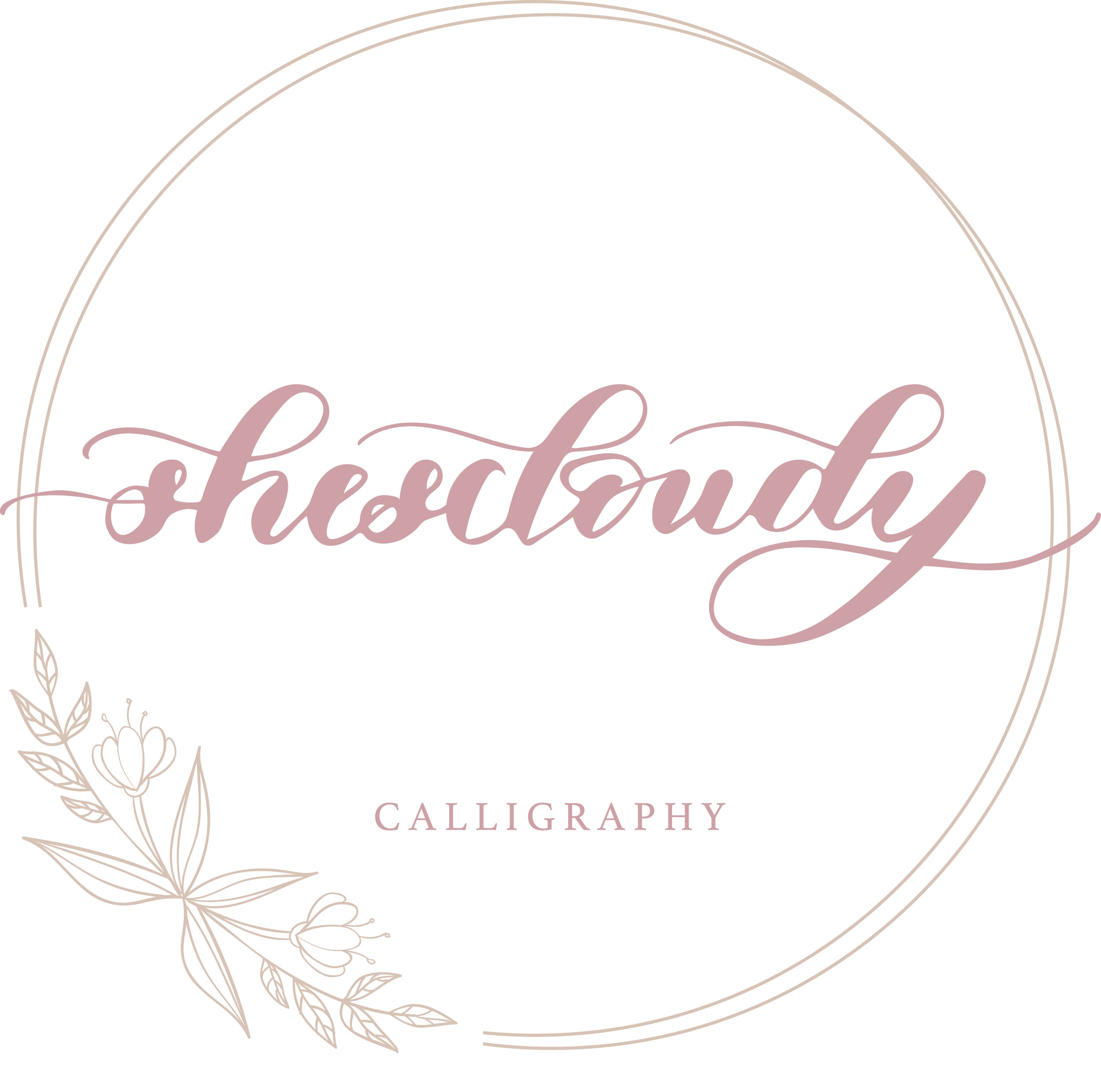 shescloudy calligraphy