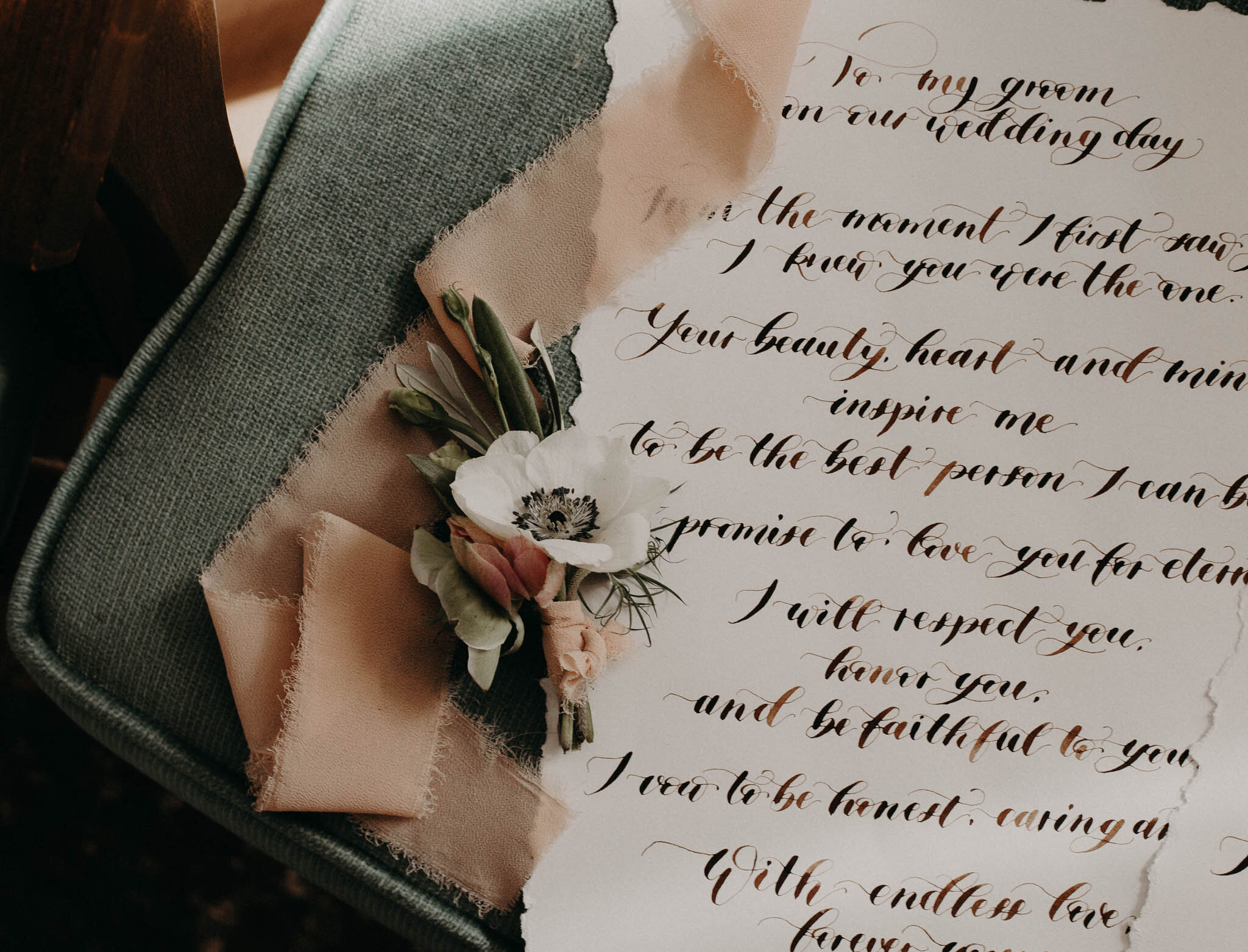 Fallbrook Styled Shoot — shescloudy calligraphy I Los Angeles