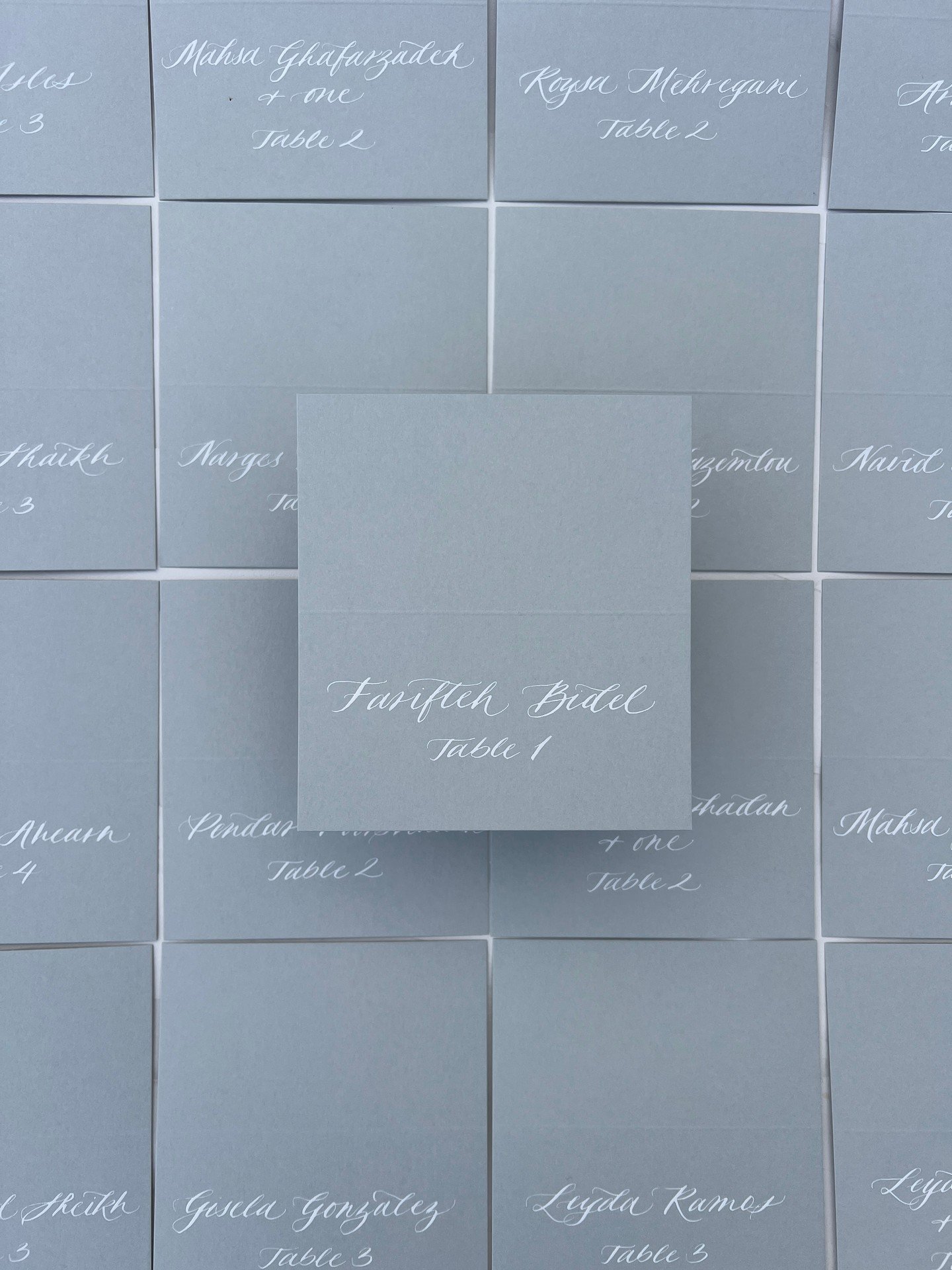 These hand-lettered place cards are a sweet little reminder that the smallest touches often make the biggest impact. Whether it&rsquo;s a wedding, dinner party, or brand event; I love bringing intentional design into every corner of the experience.

