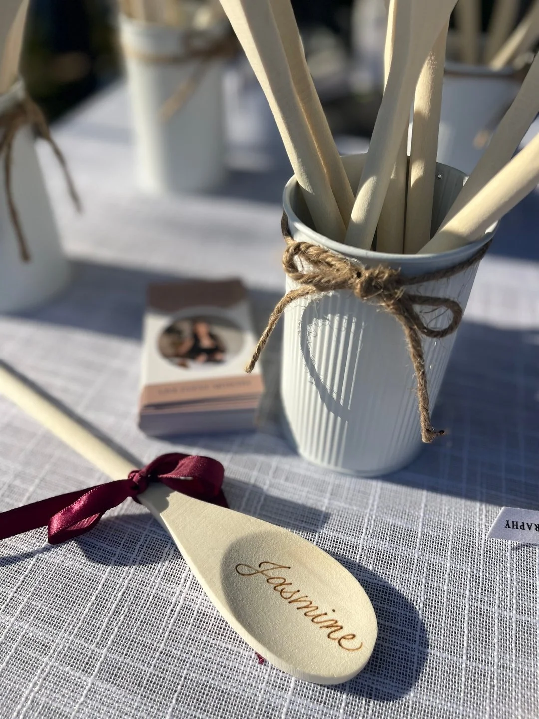 Wood burning is one of my new favorite live activations - from cutting boards to spoons and beyond, it adds a warm, personalized touch that guests love.

If you&rsquo;re interested in exploring how wood burning or other customizations can elevate you