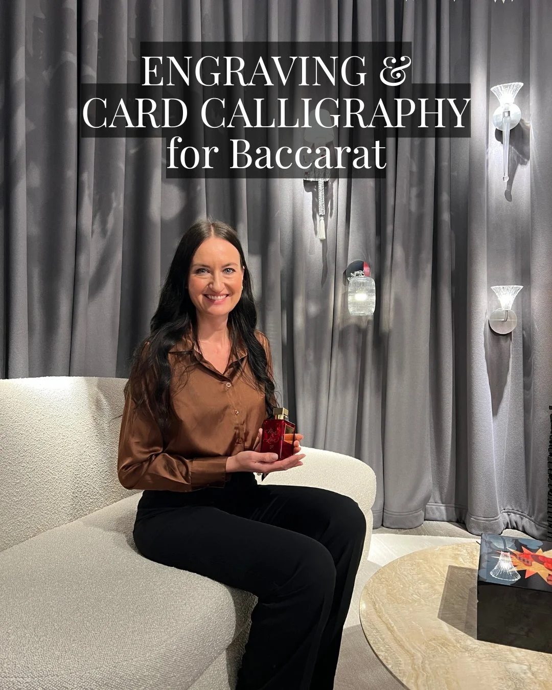 Repeat clients really are the best compliment🤎 Being invited back shows me that the work, the experience, and the care behind what I do all matter. So grateful for the continued trust and support from @baccarat
.
.
.
#livepersonalization #liveengrav