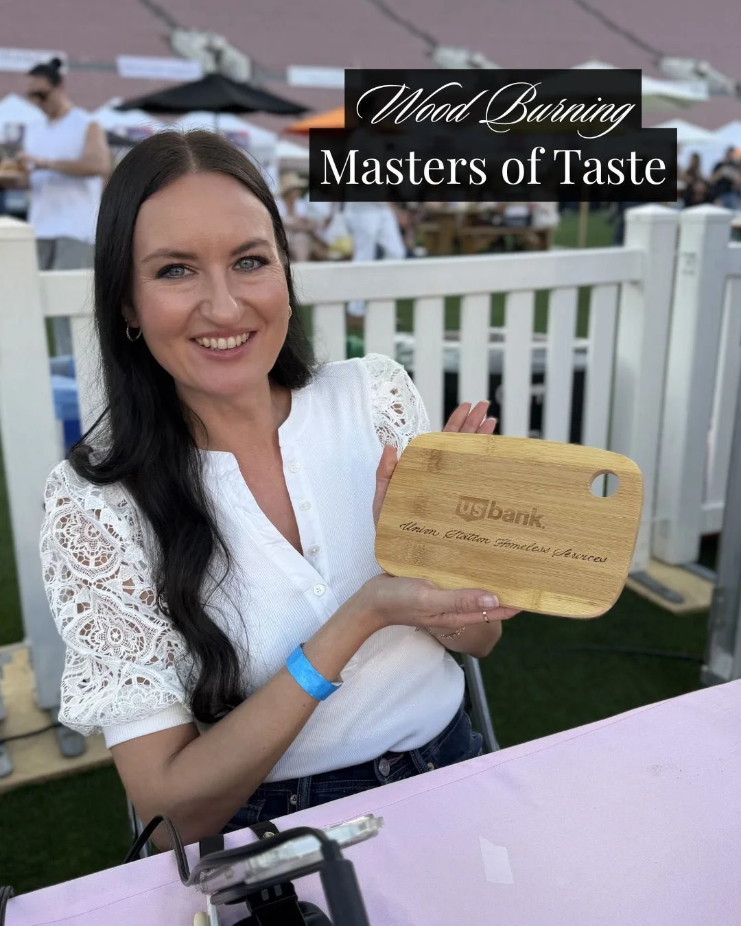 Wood burning these boards at Masters of Taste was extra special knowing it all supported Union Station Homeless Services. So grateful to have been a part of this year's food festival, where every detail gave back @mastersoftaste @ushs @usbank
.
.
.
 