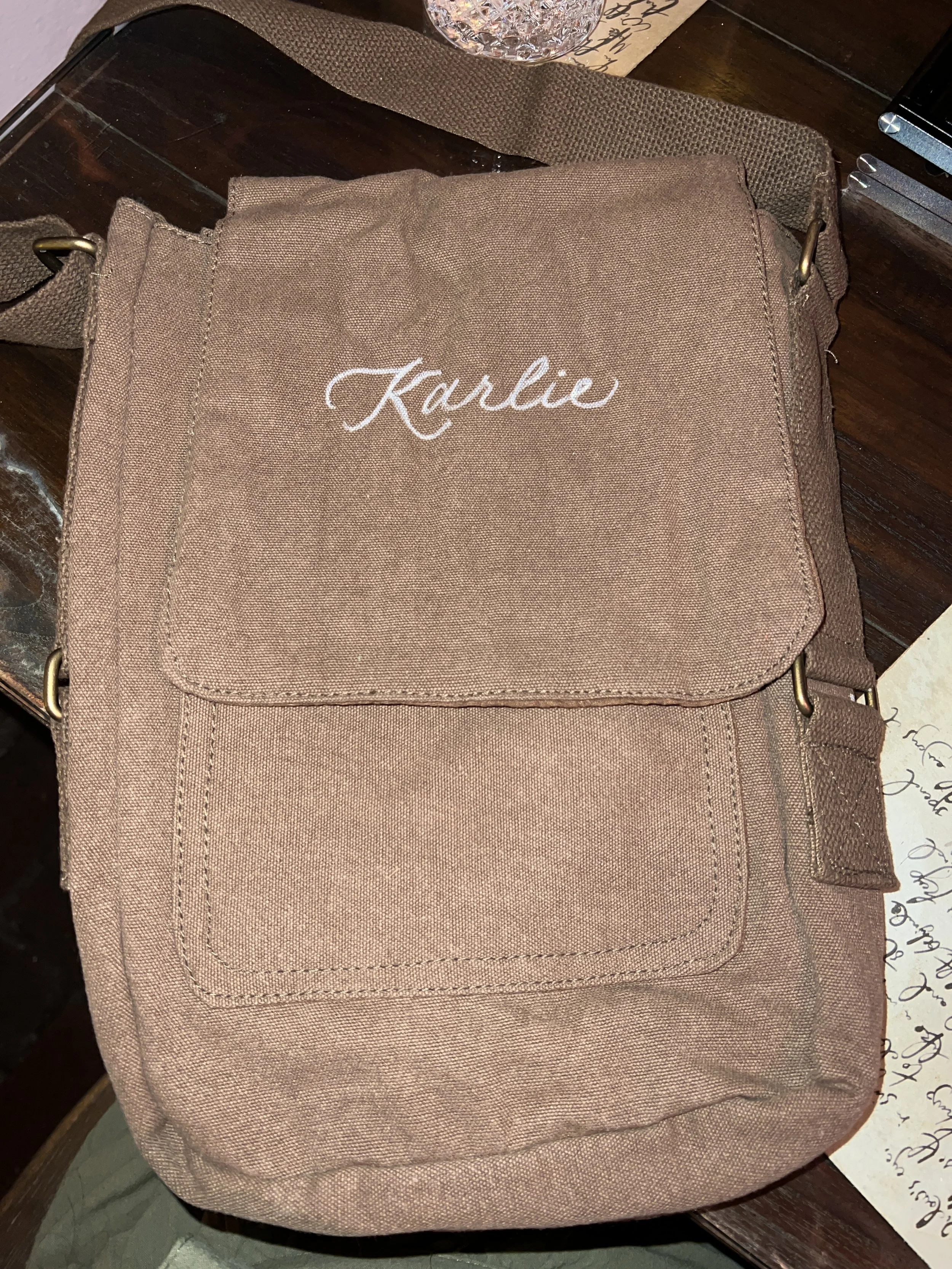 custom-calligraphy-on-purse-los-angeles.JPG