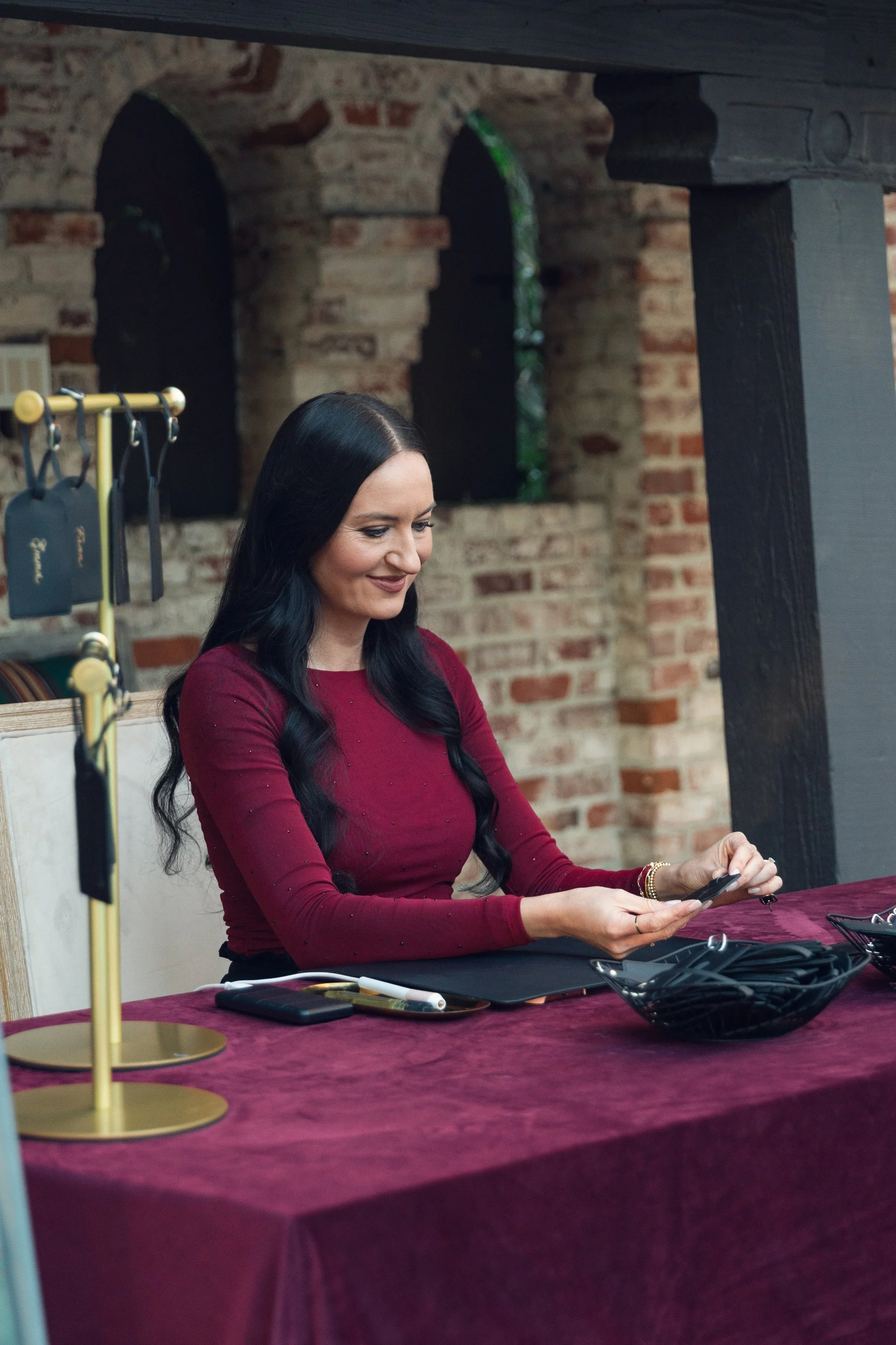 Claudia of Shescloudy, a Los Angeles calligraphy studio