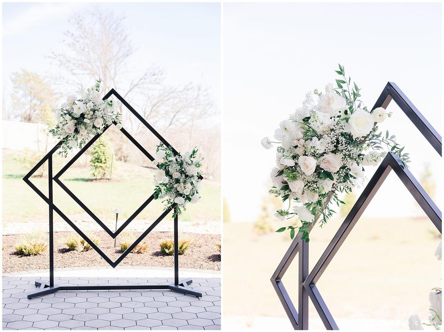 This arch &amp; floral combo is absolutely gorgeous! Such a fun design @themidnightgem 

📷 @emilycrall