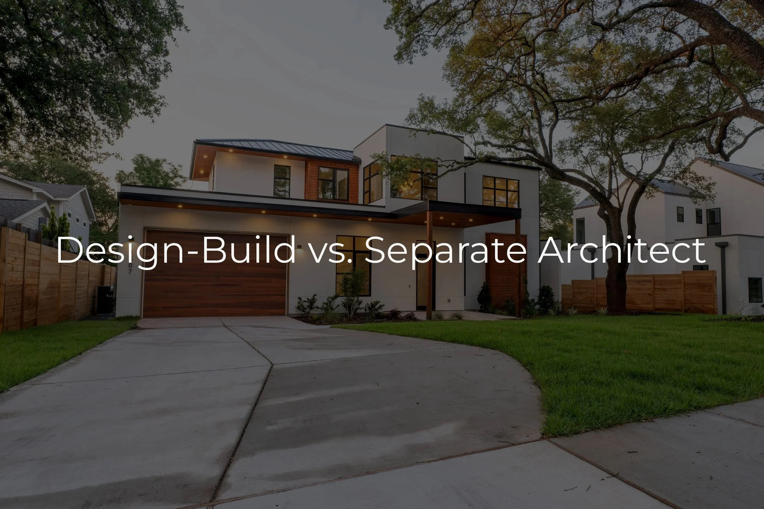 Design-Build vs. Separate Architect: Choosing Your Approach