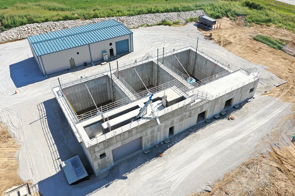 Wastewater Treatment Facility | Fruitland, MO | Penzel Construction