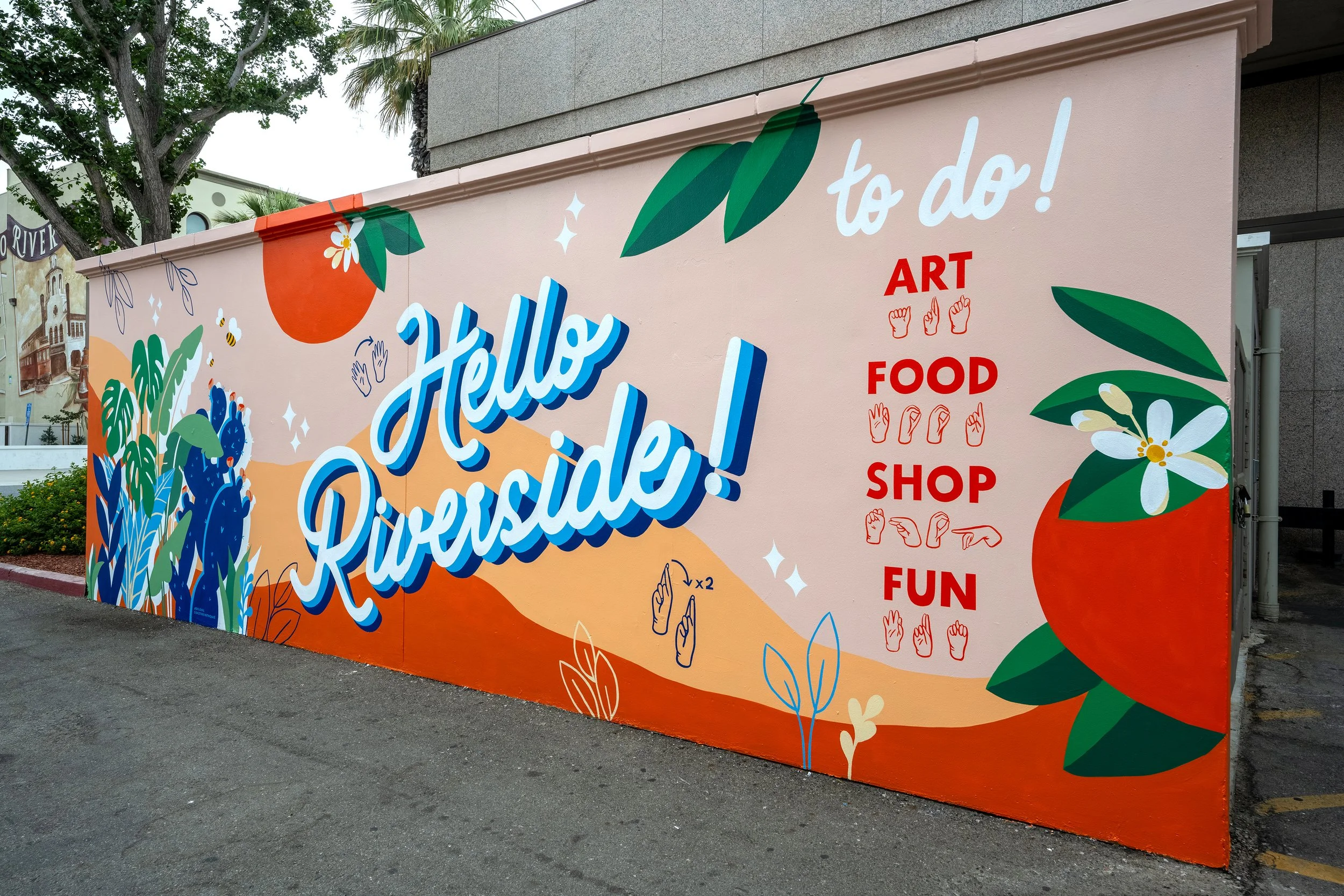 Hello Riverside Mural — KATYA ORLOVIE