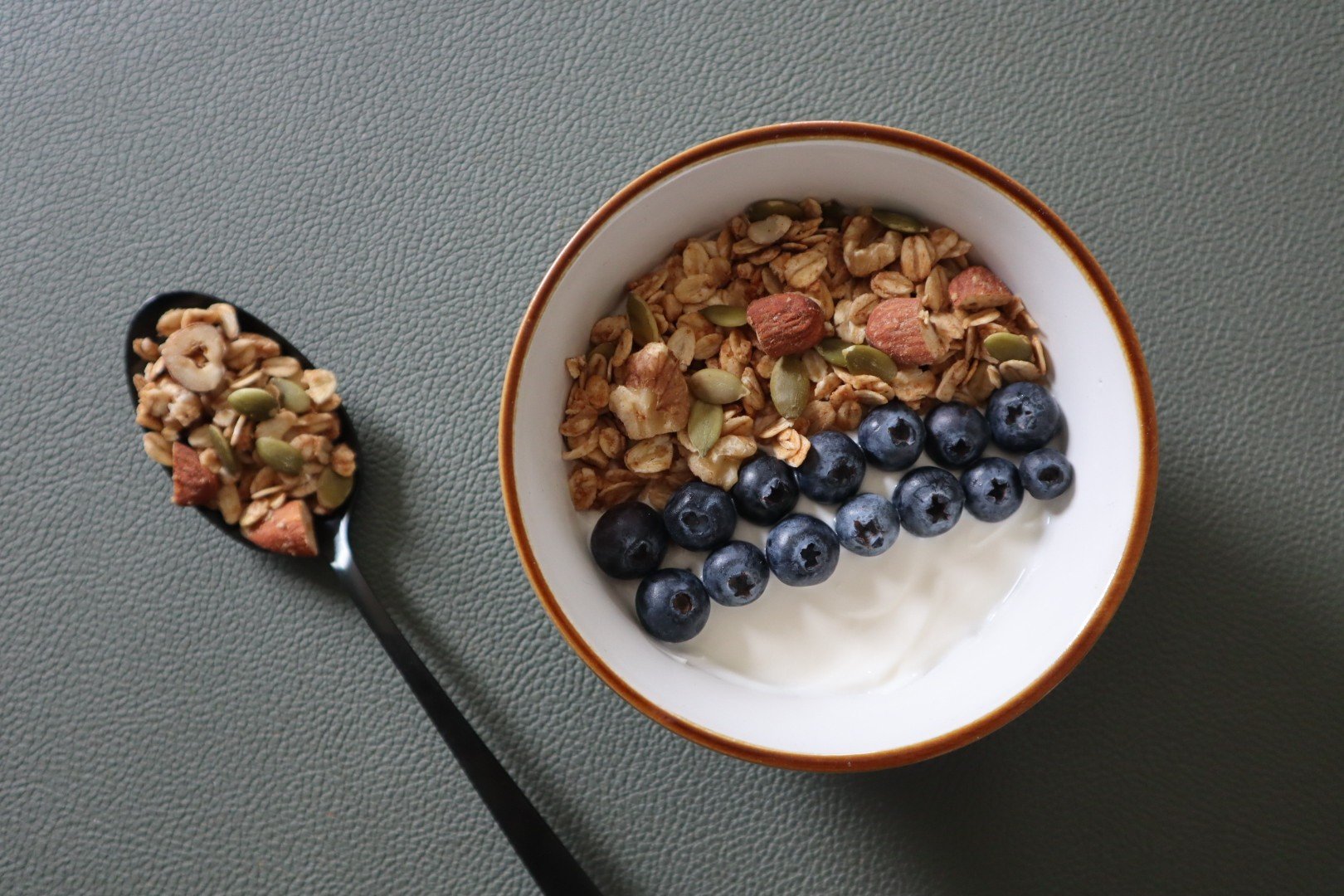 Knapperige muesli